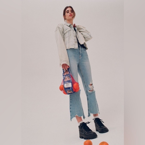 Bdg Flared Acid Wash Denim - Picture 3 of 5